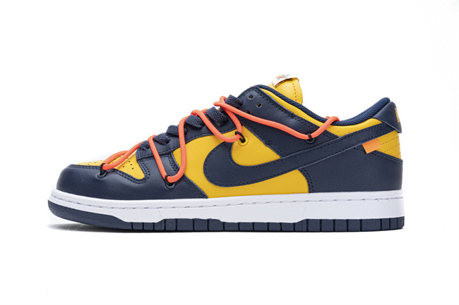 Men's Dunk Low Navy/Yellow Shoes 0392 Men's Dunk Low Navy/Yellow Shoes 0392